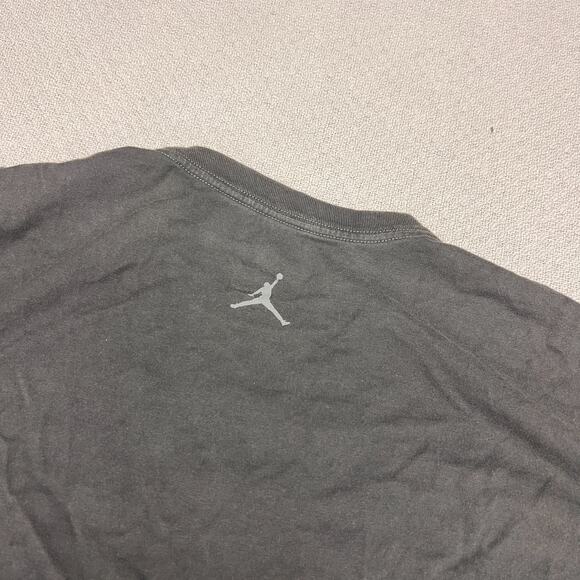 Air Jordan Jumpman Shirt Mens XXL Dark Gray Graphic Tee Basketball NBA Casual - Picture 3 of 7